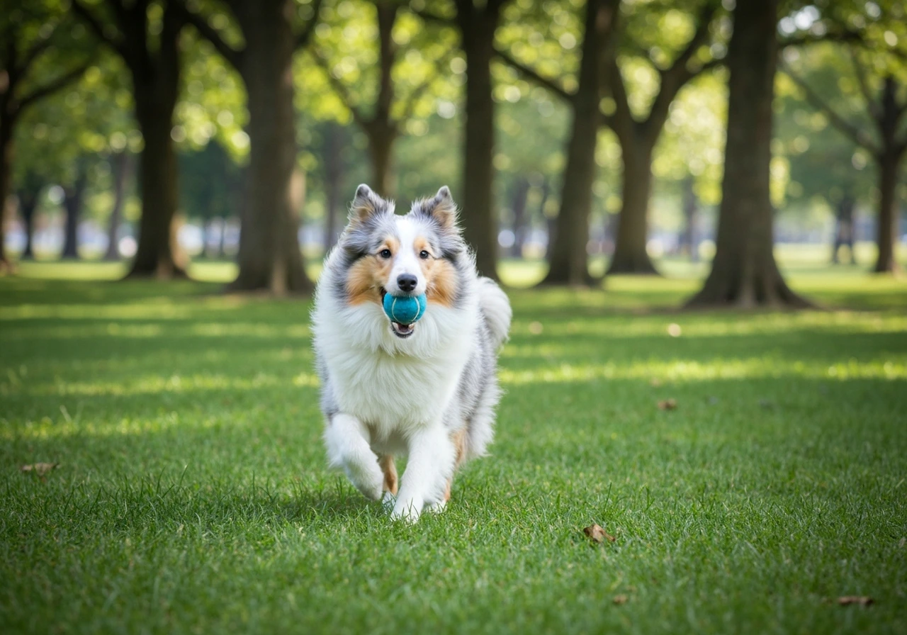 Berger Des Shetland learning commands